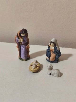 Figuras nacimiento belén pesebre Navidad