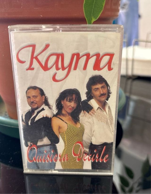 x4 Lote Kayma cassete mas discos