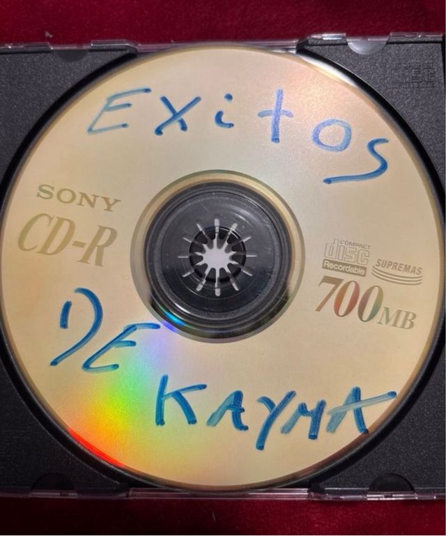 x4 Lote Kayma cassete mas discos