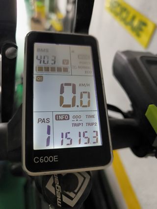 Bicicleta eléctrica Megamo 29 1500kms