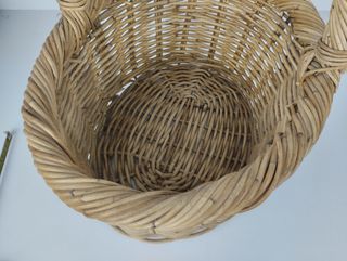 Cesta de mimbre grande