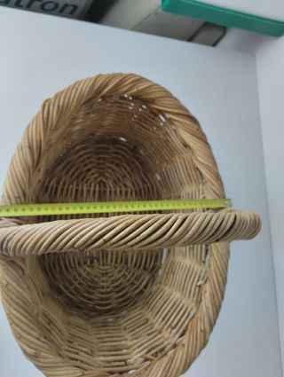 Cesta de mimbre grande