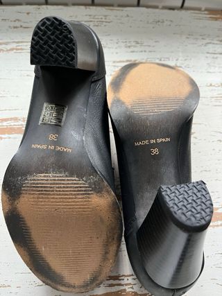 Zapatos castellanos tacon Castellanisimo