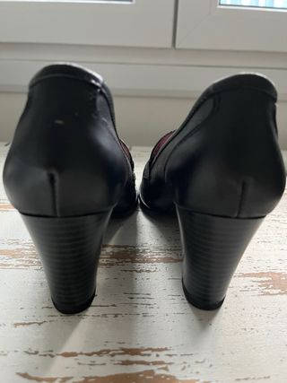 Zapatos castellanos tacon Castellanisimo