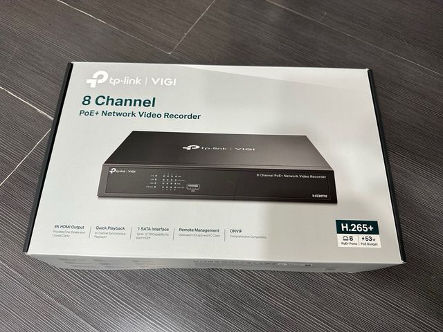 Videograbador TP-LINK VIGI NVR1008H-8P