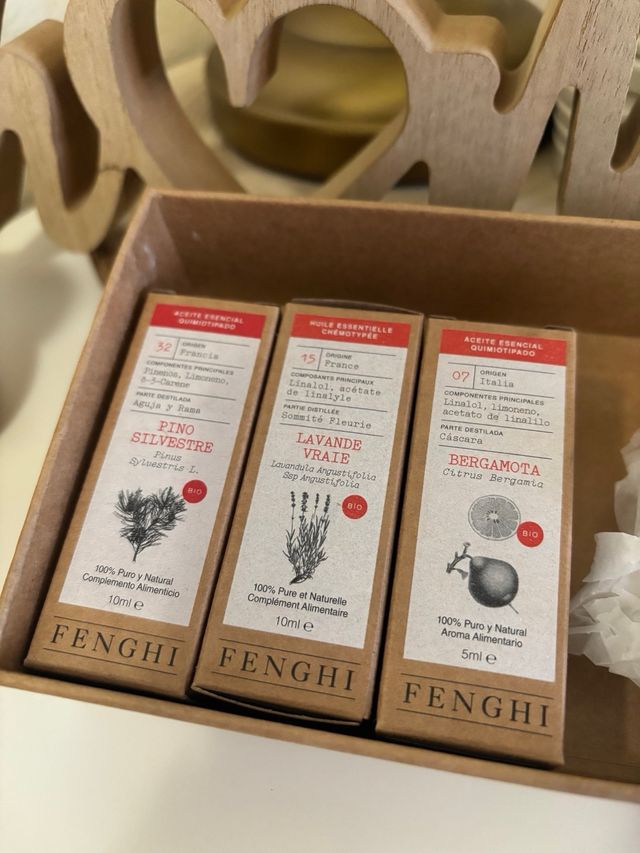 Lote aceites esenciales Fenghi
