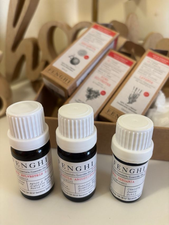 Lote aceites esenciales Fenghi
