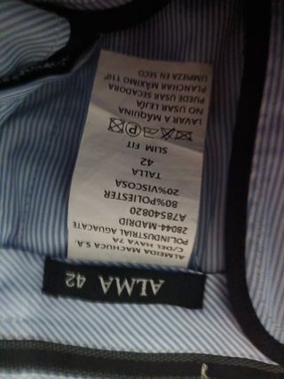 Traje de hombre