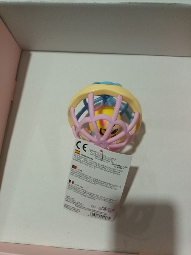 SONAJERO para bebe BABY RATTLE con bola