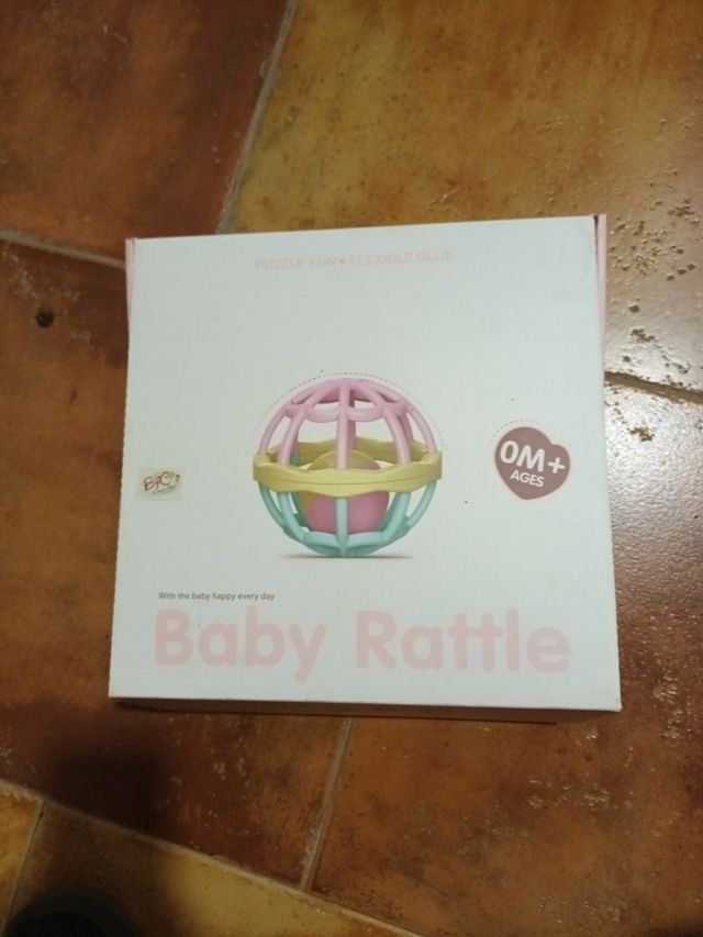 SONAJERO para bebe BABY RATTLE con bola
