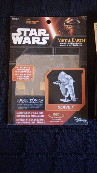 Star wars metal 3 D maquetas