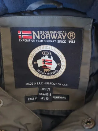 Cazadora geographical norway