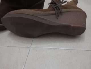 BOTINES DE PIEL N.41 