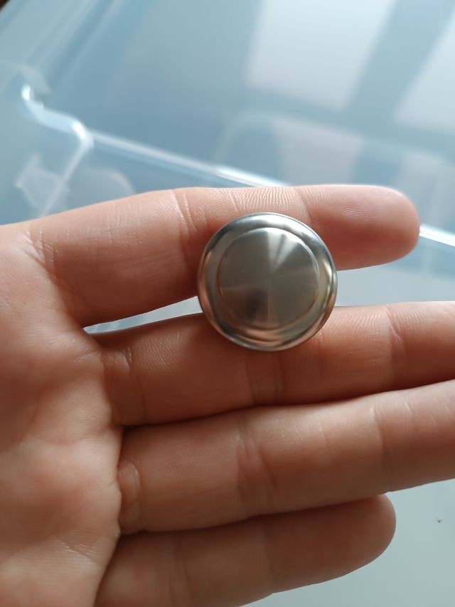 PACK 10 TIRADORES PLATEADOS