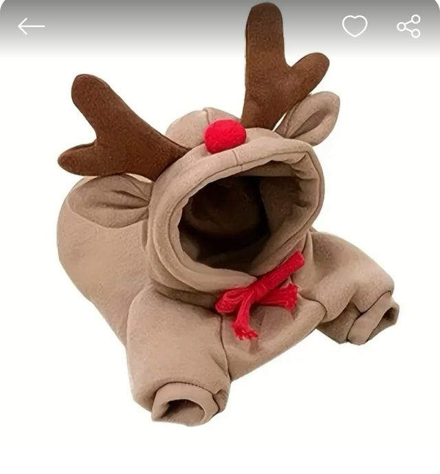 Jersei perro reno navidad