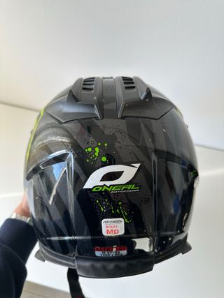 Casco moto Oneal MX Monster energy
