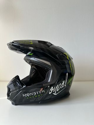 Casco moto Oneal MX Monster energy