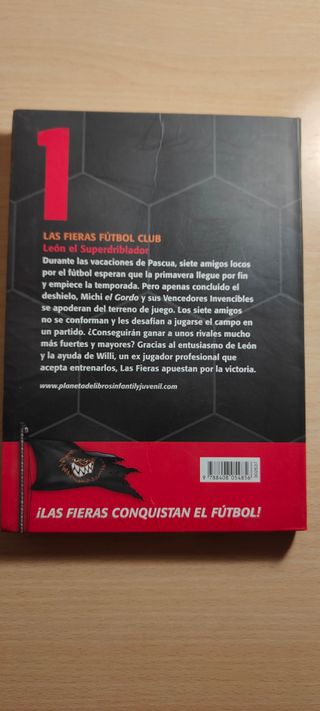 Libro las fieras fútbol club León superdriblador