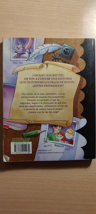 Libros Gerónimo Stilton y BatPat