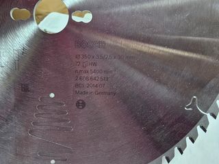 BOSCH HOJA DE SIERRA CISCULAR 350 X 30 X 3.5 MM 72