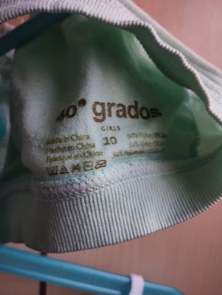 Lote tres sujetadores talla 10 años