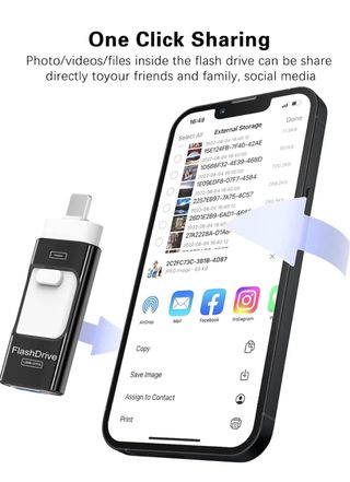 Memoria USB para Phone o Android tipo C