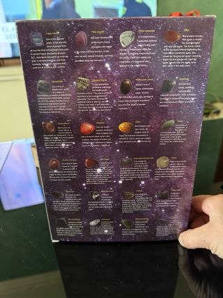 Calendario de adviento piedras del zodiaco