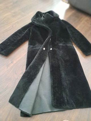 Abrigo moutón / shearling reversible