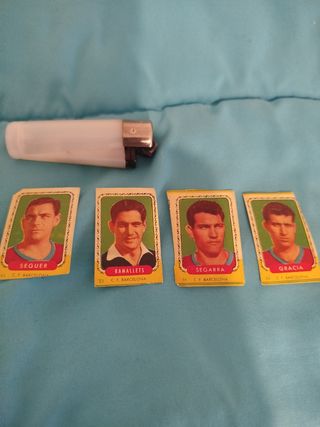 Cromos antiguos de fútbol