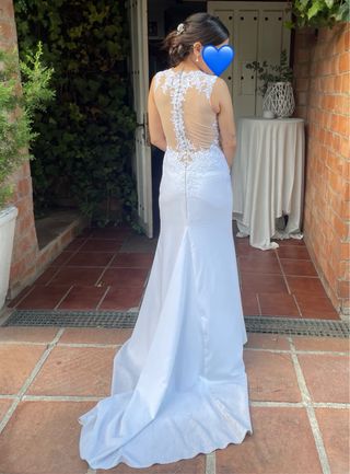 Vestido novia (S/M) 