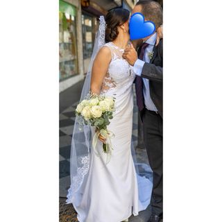 Vestido novia (S/M) 