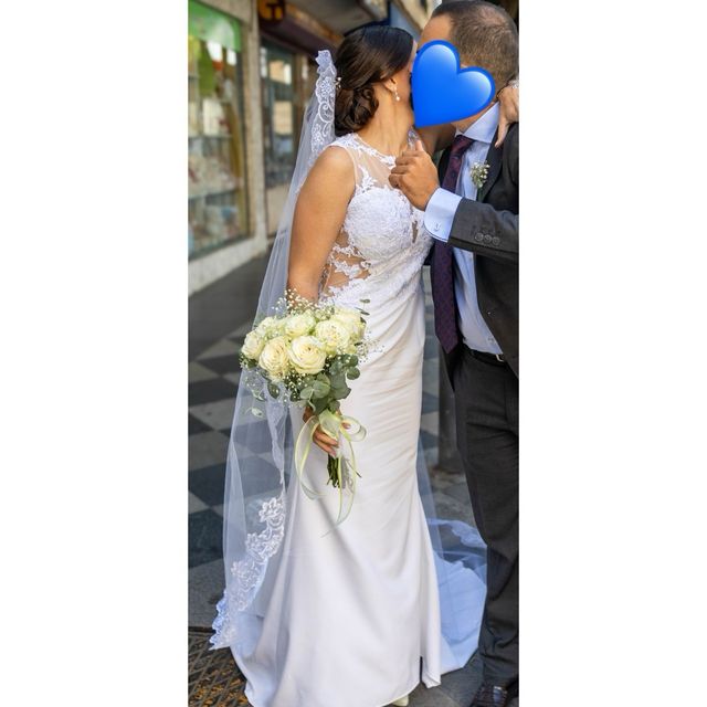 Vestido novia (S/M)