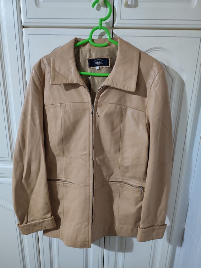 Chaqueta piel mujer talla 42