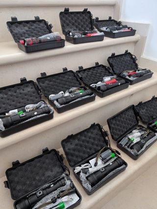 (10x Unidades) Lanterna Led XHP.50 Potente (Novo)