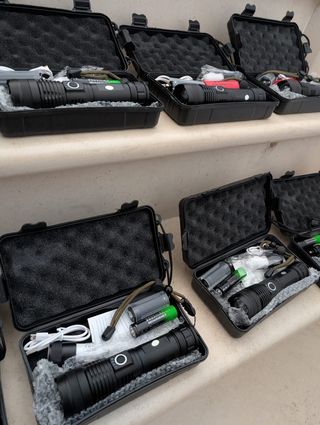 (10x Unidades) Lanterna Led XHP.50 Potente (Novo)