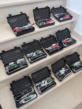 (10x Unidades) Lanterna Led XHP.50 Potente (Novo)