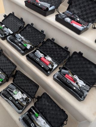 (10x Unidades) Lanterna Led XHP.50 Potente (Novo)