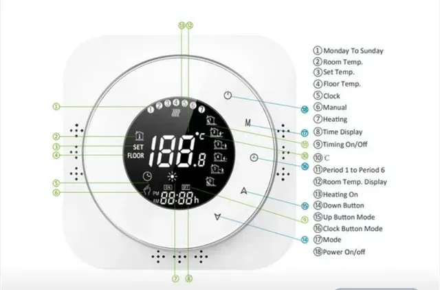 Termostato Hualans Caldera GAS - GASOIL