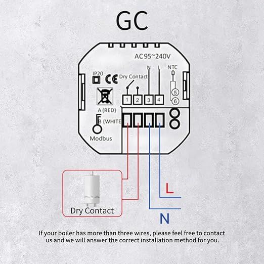 Termostato Hualans Caldera GAS - GASOIL