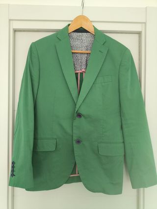 Americana blazer verde