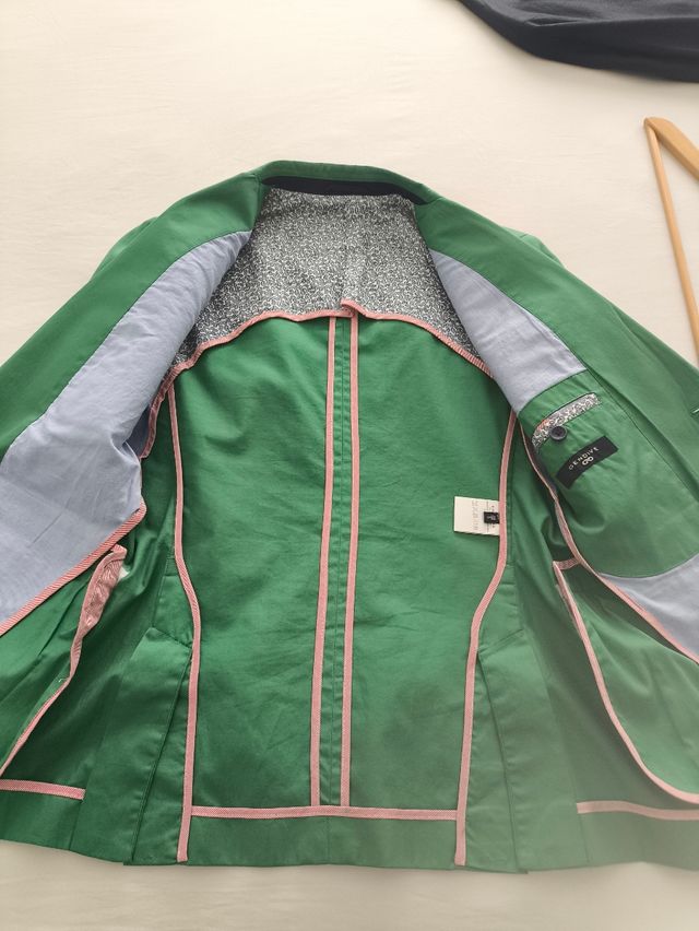 Americana blazer verde