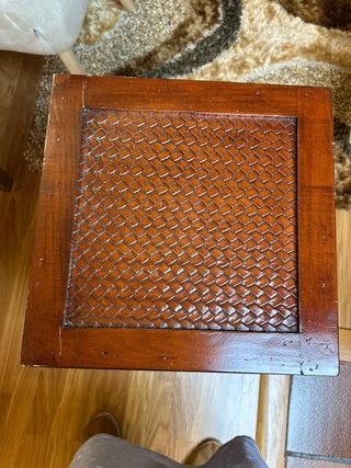 Mueble madera para organizar cds