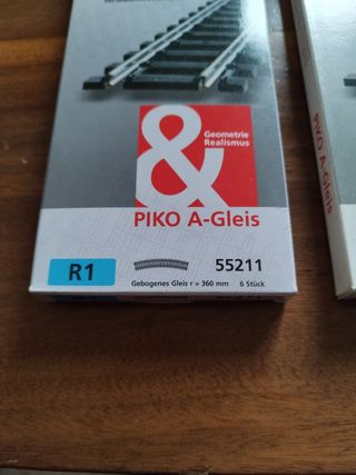 Piko 55211 Binario curvo R1 360 mm 30 °