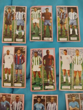 Cromos antiguos de fútbol