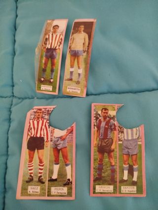Cromos antiguos de fútbol