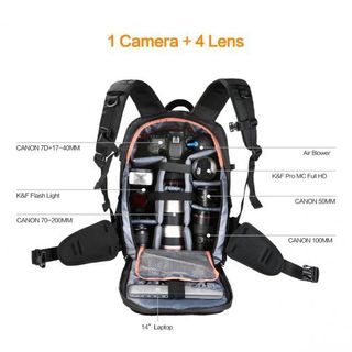 MOCHILA CÁMARA RÉFLEX