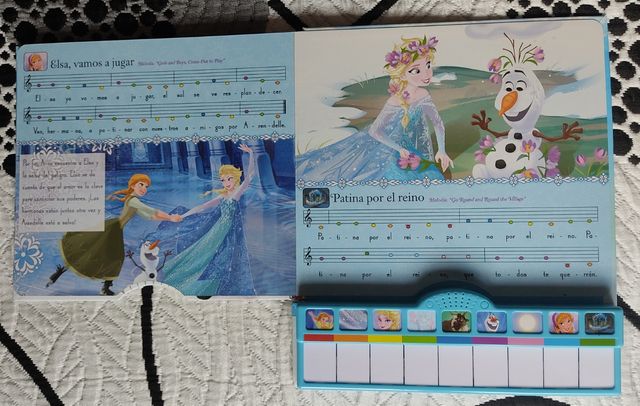 Libro musical Frozen