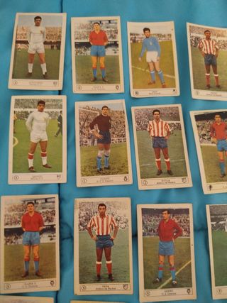 Cromos antiguos de fútbol