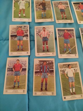Cromos antiguos de fútbol