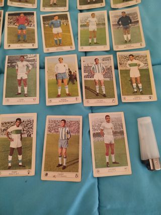 Cromos antiguos de fútbol